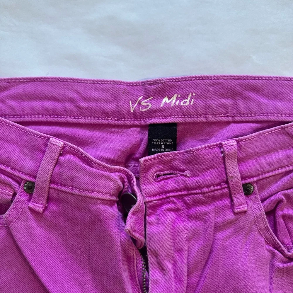 VS Midi Women's Purple Jeans